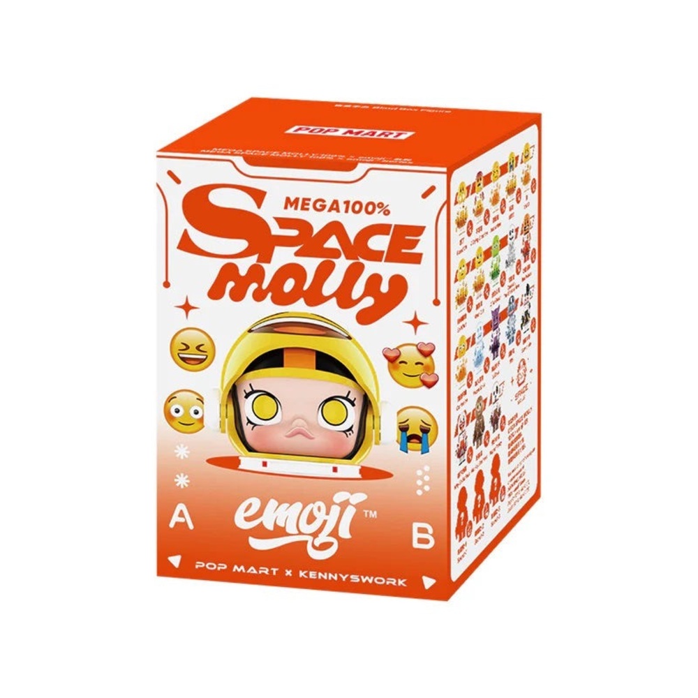Space Molly Emoji - Pop Mart - BLIND BOX
